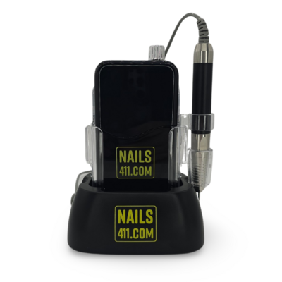 NAILS411 Portable 35K Nail Drill - Black