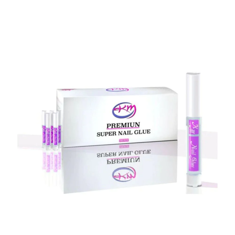 KM Super Nail Glue Sticks Case - 250pc