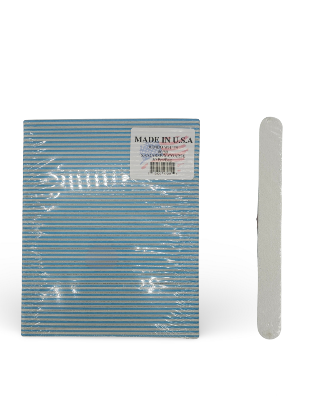 Regular White (X-Coarse) - 80/80 grit - Pack of 50