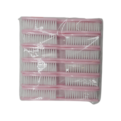 Manicure Brushes - 12 pack - Pink