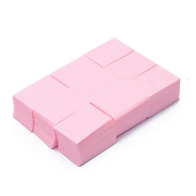 EM Lint-Free Nail Wipes Pack - Pink
