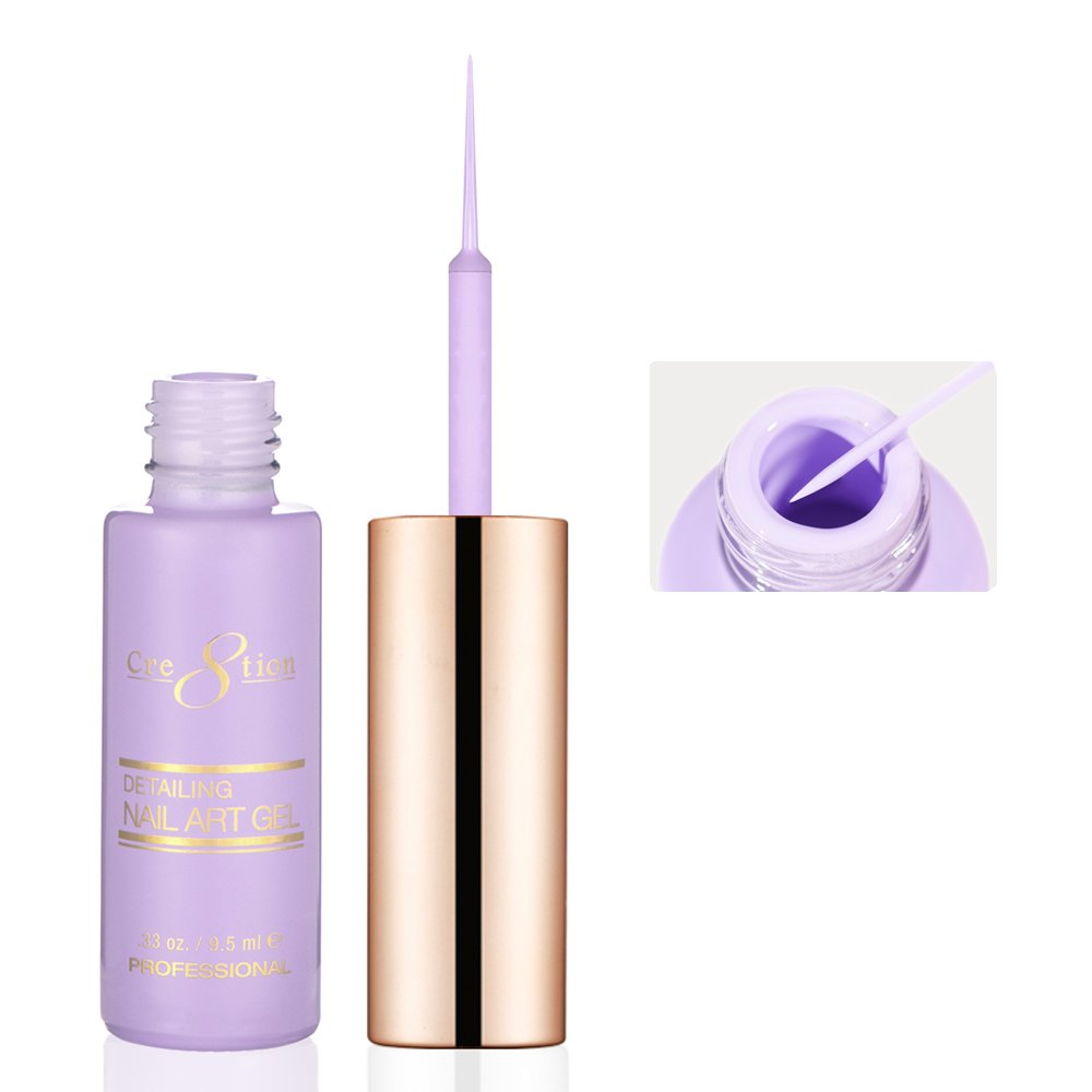 65 Pastel Purple - Cre8tion Nail Art Gel
