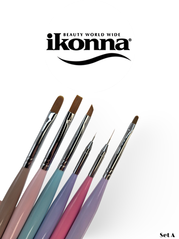 Ikonna Nail Art Brush Set B