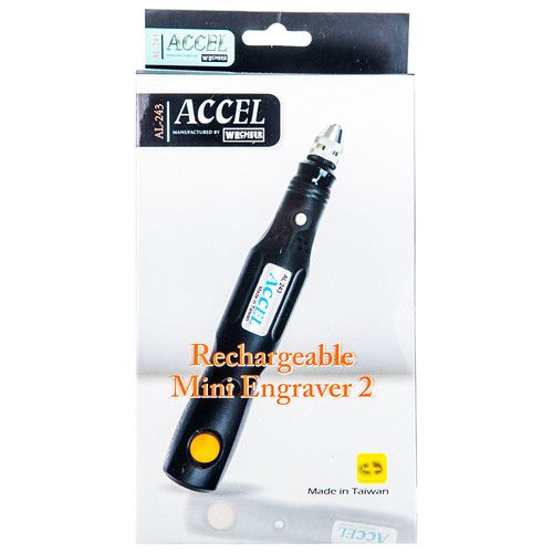 Accel Rechargeable Nail Drill - Cordless 6 Speeds