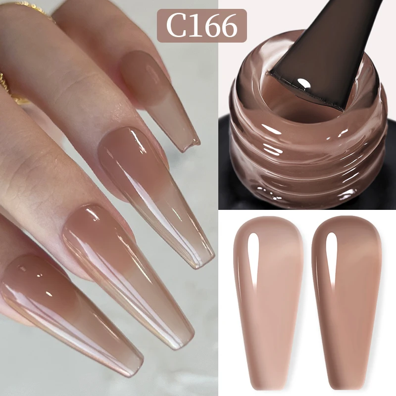 C166 - Jelly Nude Gel Polish 15ml