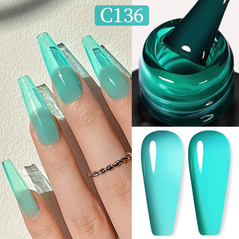 C136 - Jelly Nude Gel Polish 15ml