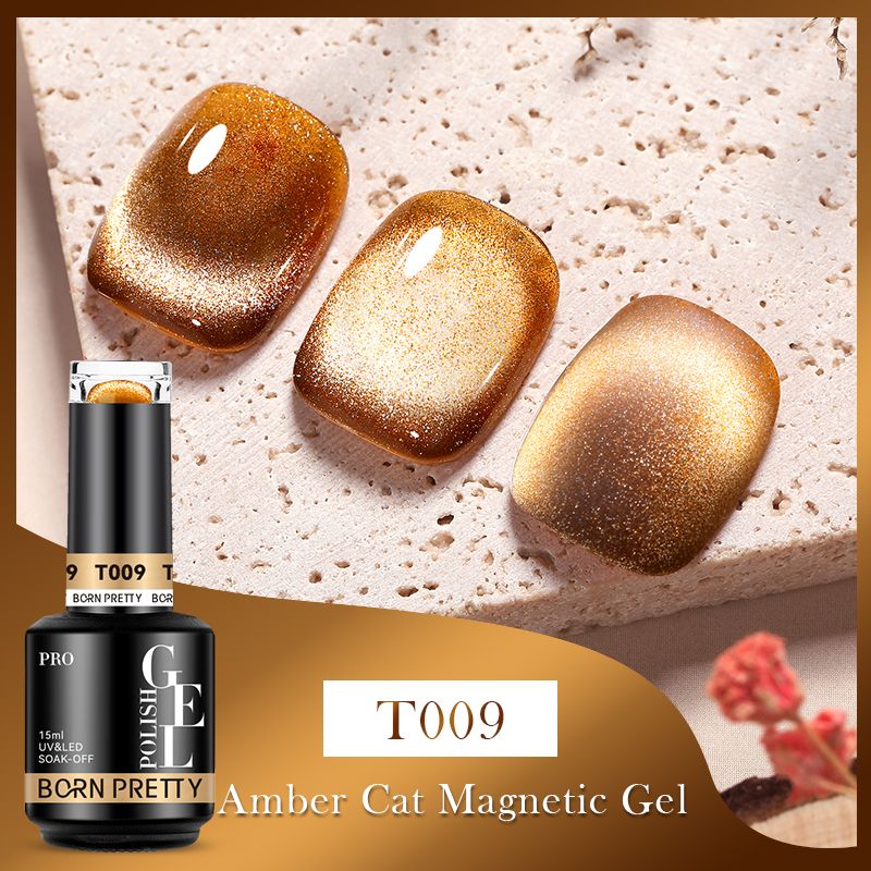Born Pretty Amber Cat Magnetic Gel - T009