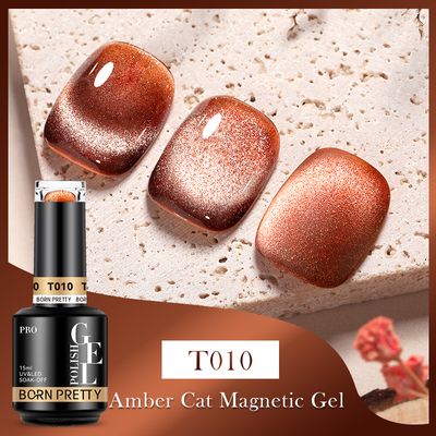 Born Pretty Amber Cat Magnetic Gel - T010