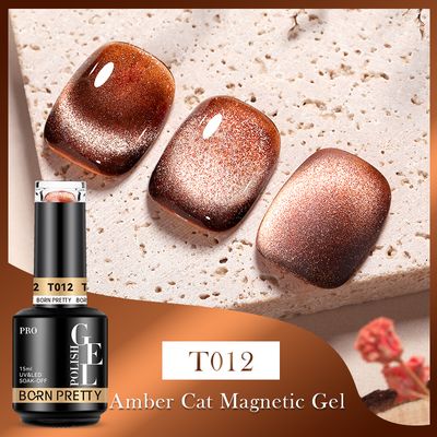 Born Pretty Amber Cat Magnetic Gel - T012