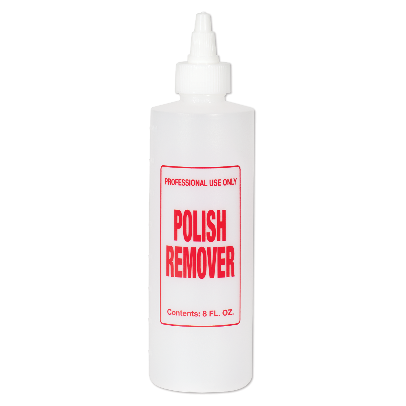 Imprinted Twist Top Bottle, Polish Remover, 8 oz.
