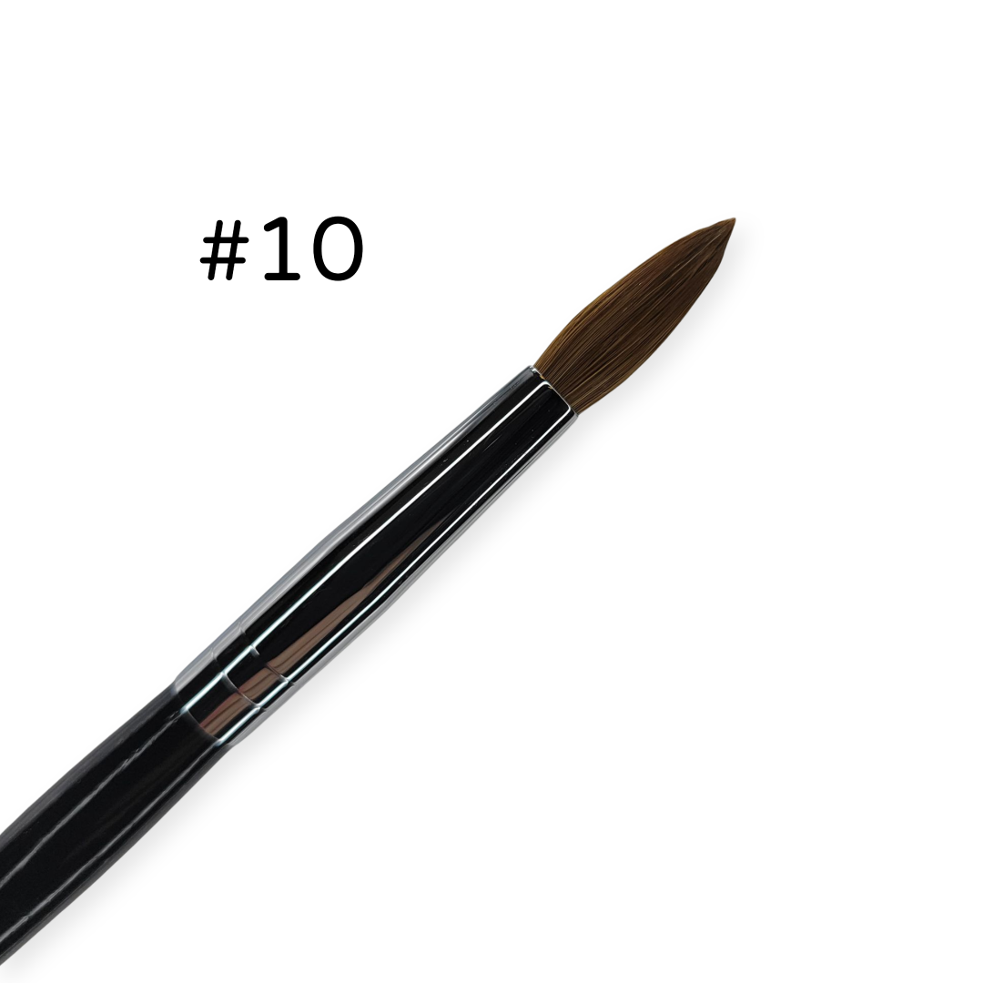 Premium Kolinsky Acrylic Brush #10