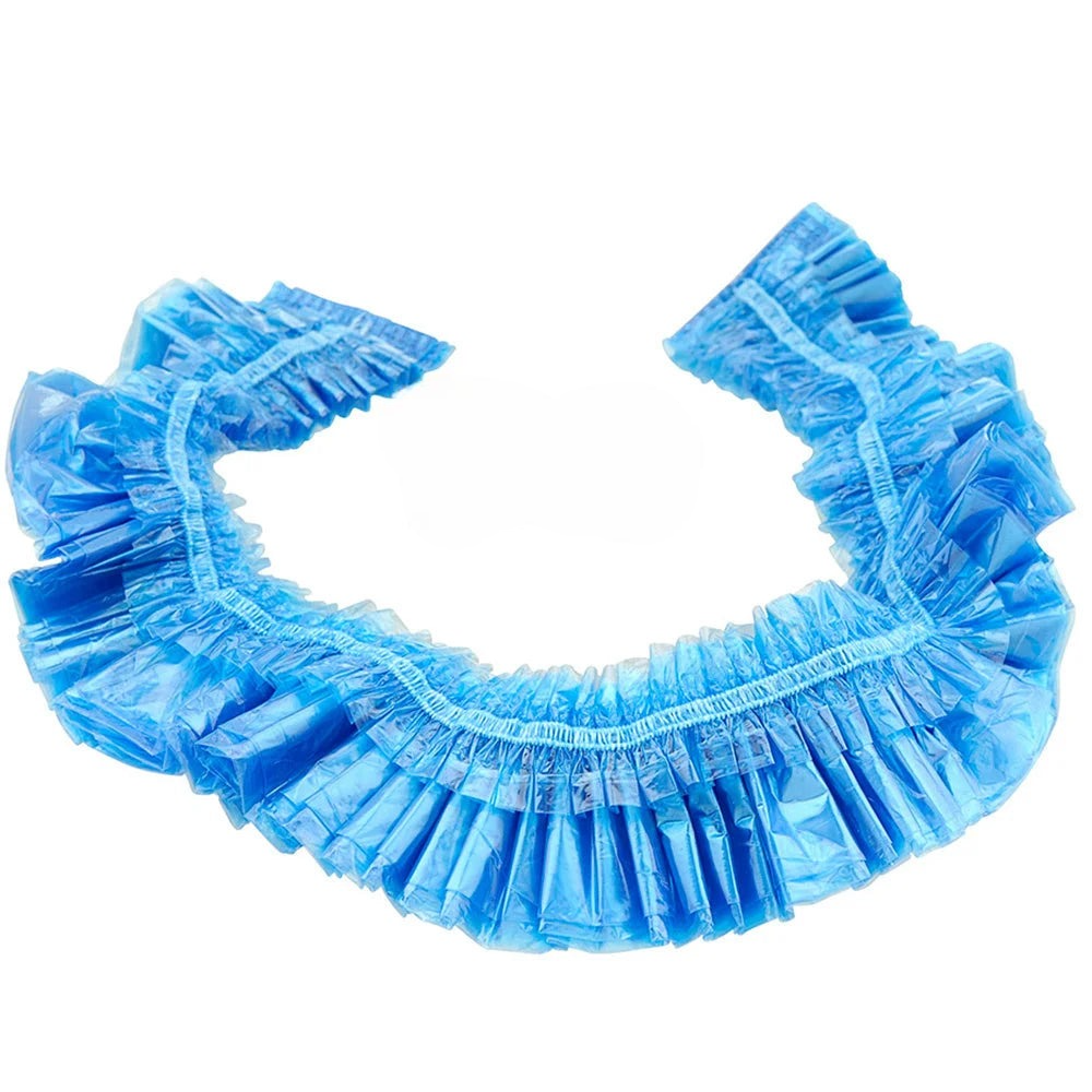 DND Blue/Clear Disposable Pedicure Spa Liners – 400 PCS