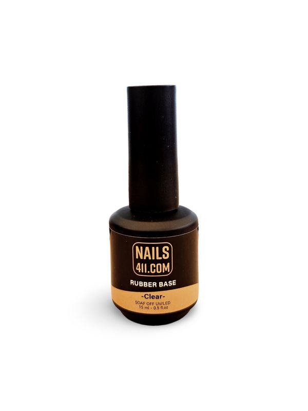 Nails411 Clear Soak-Off Rubber Base