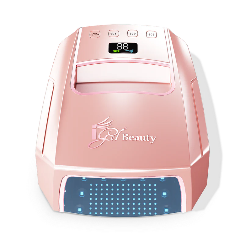 IGEL HYBRID PRO 3.0 WIRELESS RECHARGEABLE UV/LED LAMP - Rose Gold