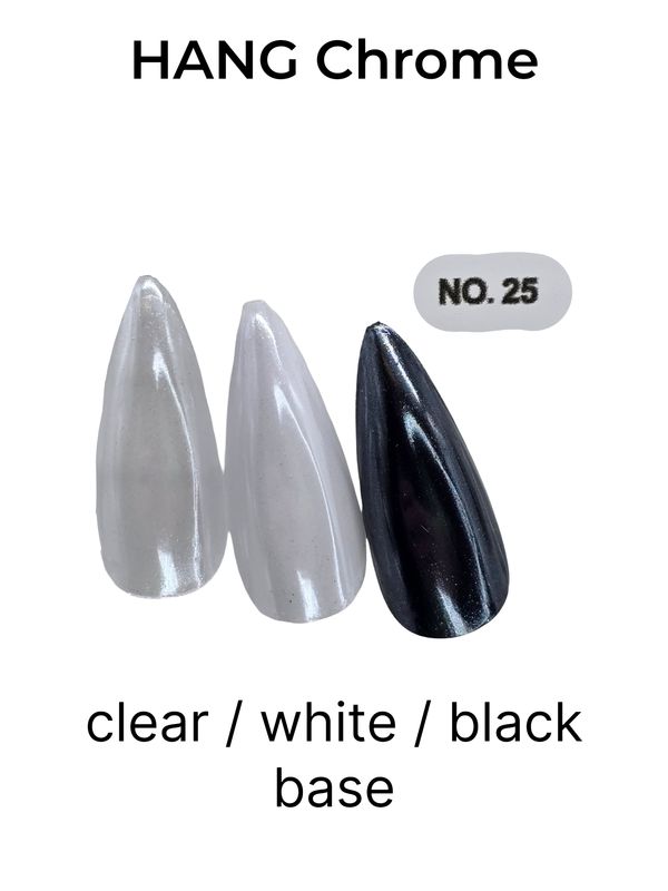 Hang Chrome Powder - #25 Glass / Clear - 3 grams