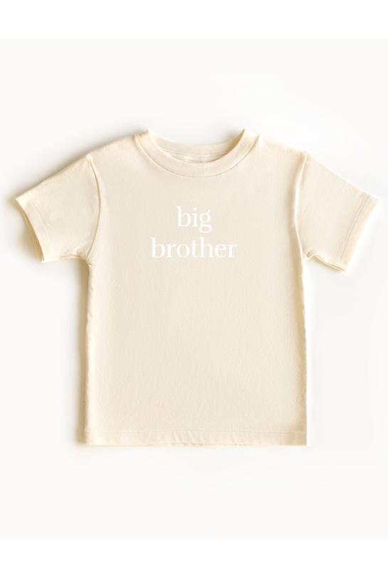Big Brother Tee/Cream