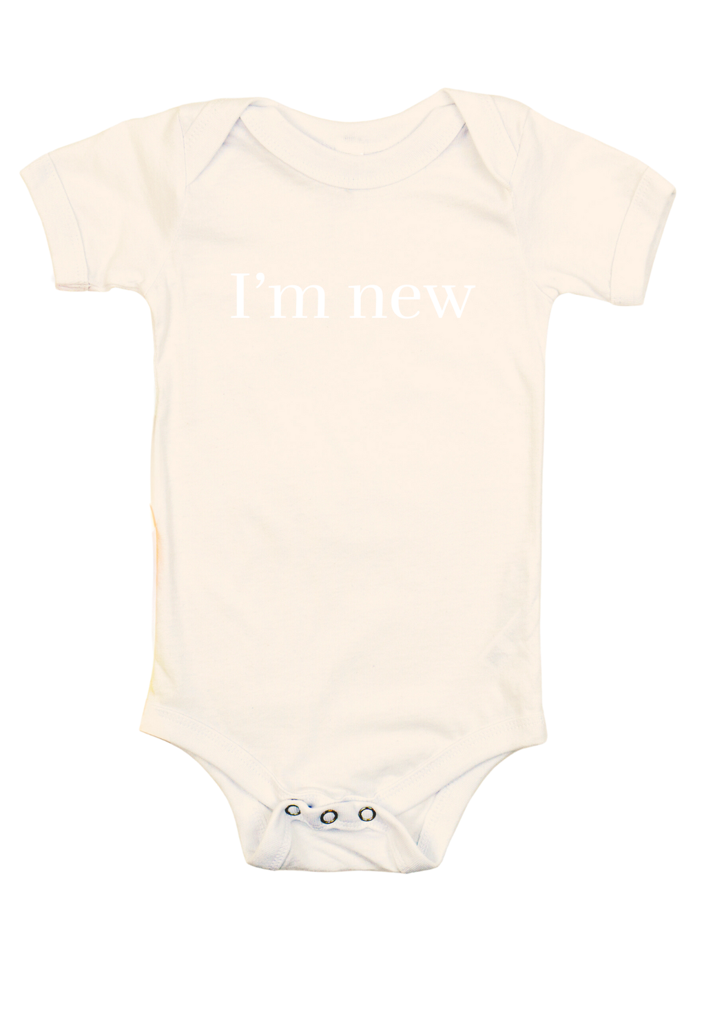 I&#39;m New Onesie, Size: Newborn