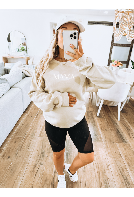 Mama Crewneck/Oatmeal