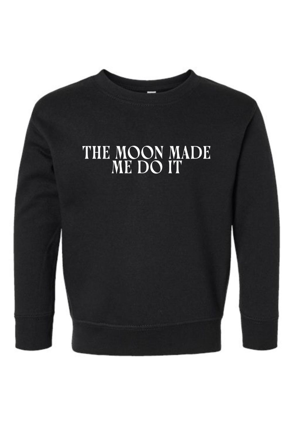 Moon Made Me Crewneck/Kids, Size: 2T