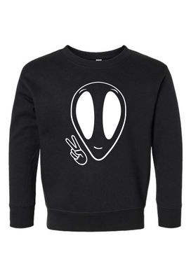 Alien Crewneck Sweatshirt/Kids