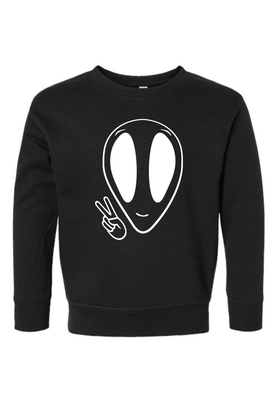 Alien Crewneck Sweatshirt/Kids