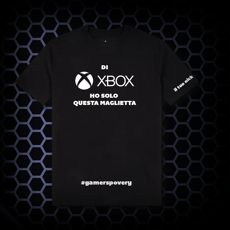 T-Shirt Funny Console - XBox Poor
