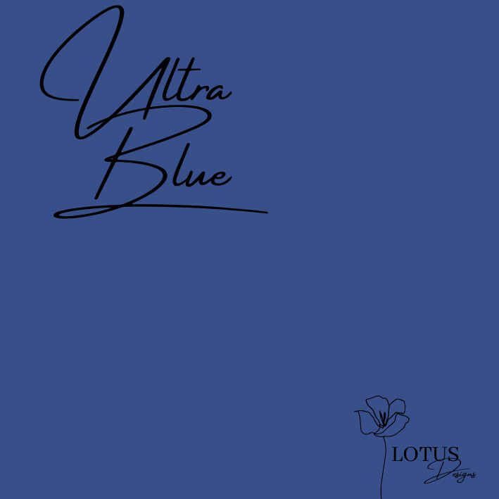 Ultra Blue Adhesive Vinyl- 305mm x 1m