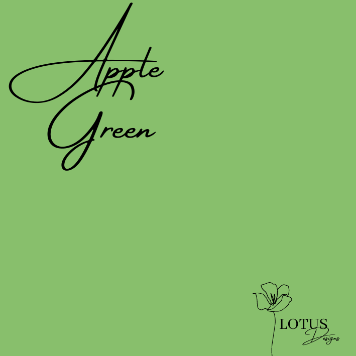 Apple Green Adhesive Vinyl- 305mm x 1m