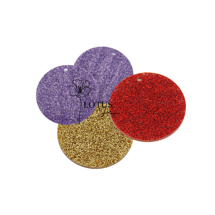Acrylic Glitter Blanks