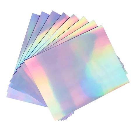 Printable Holographic Film Sticker Vinyl- 10 Pack