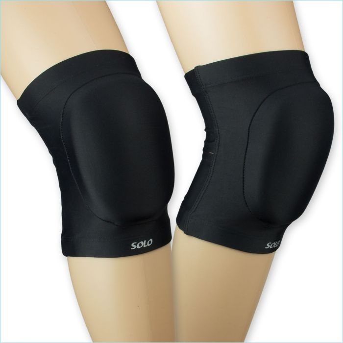 SOLO Molded knee pads, Black