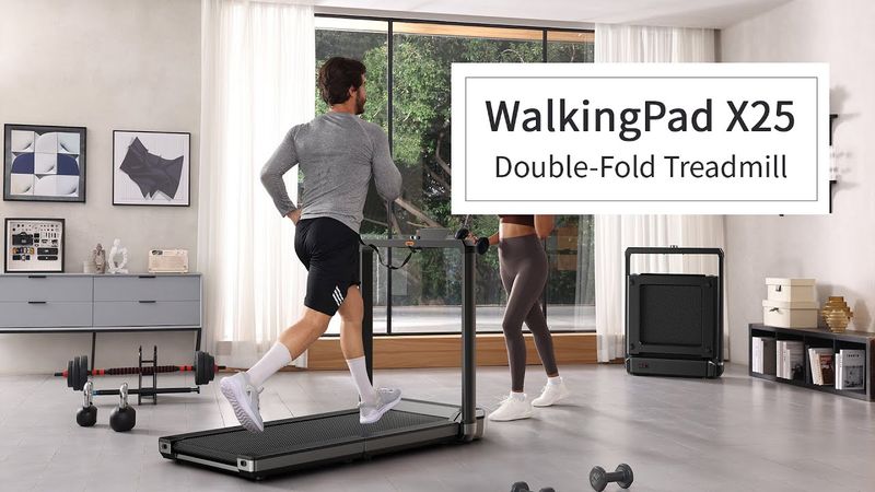 First in Qatar WalkingPad MX16 (X25) SPEED 16KMH Foldable Treadmill For Home &amp; Office