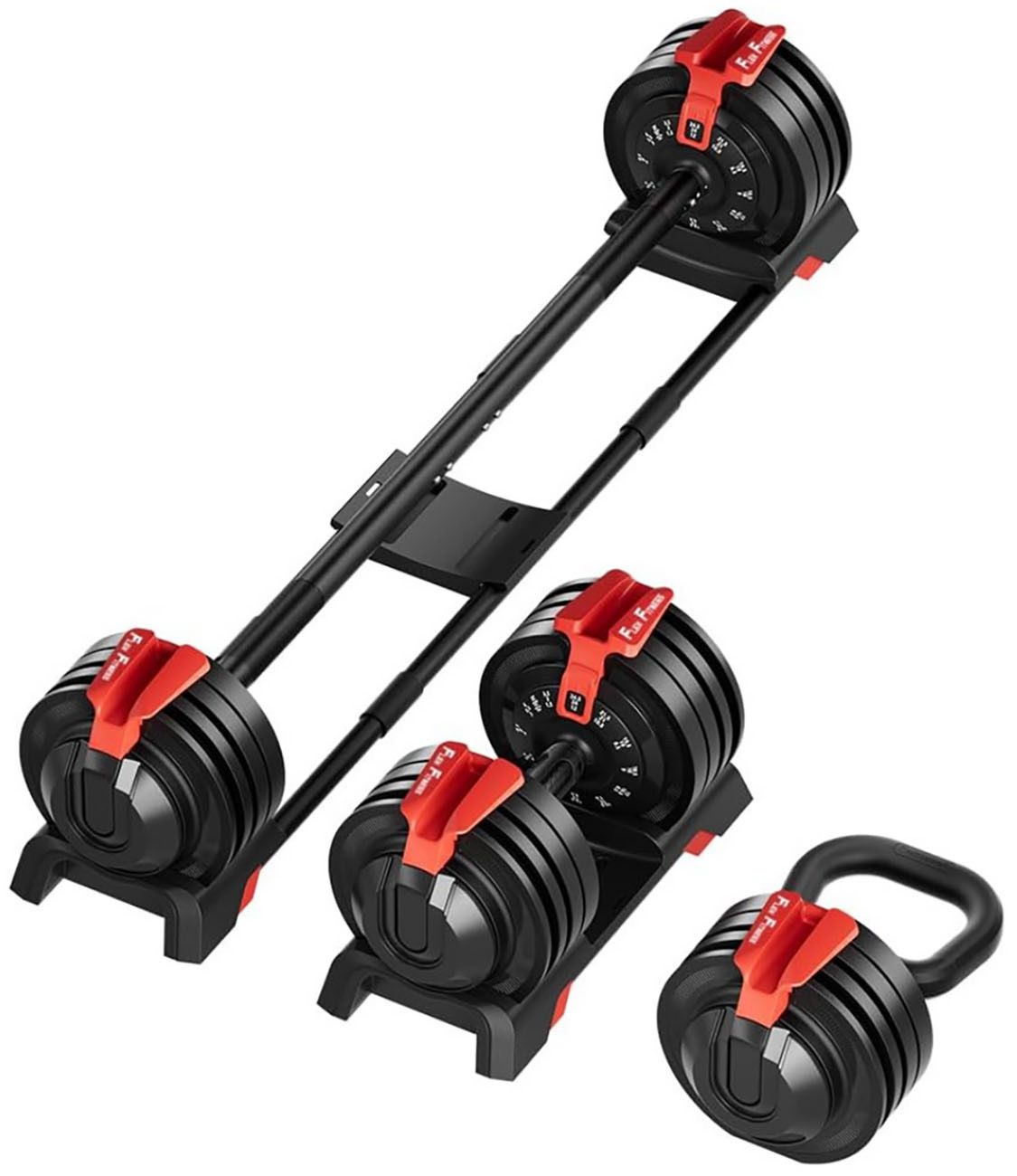 Kingsmith Dumbbell Set with Adjustable Weight 3in 1 (24kg)