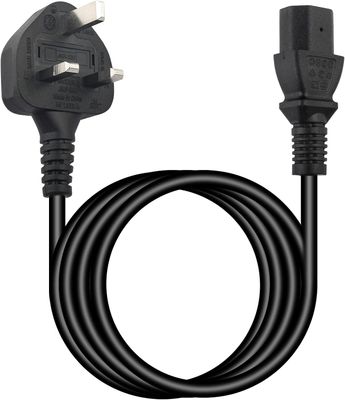 POWER CABLE - 3 PIN UK STANDARD 1.8 METERS