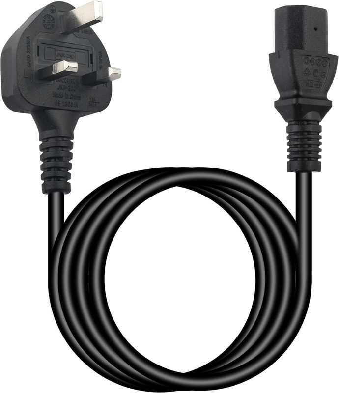 POWER CABLE 5 METERS- 3 PIN UK STANDARD