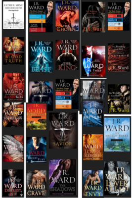 🔥Sale! 28 Ebooks of  J. R. Ward All-in Bundle ₱150