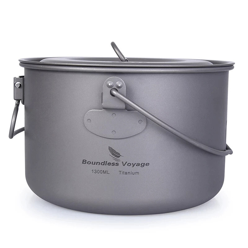Titanium Hanging Pot 1.3L
