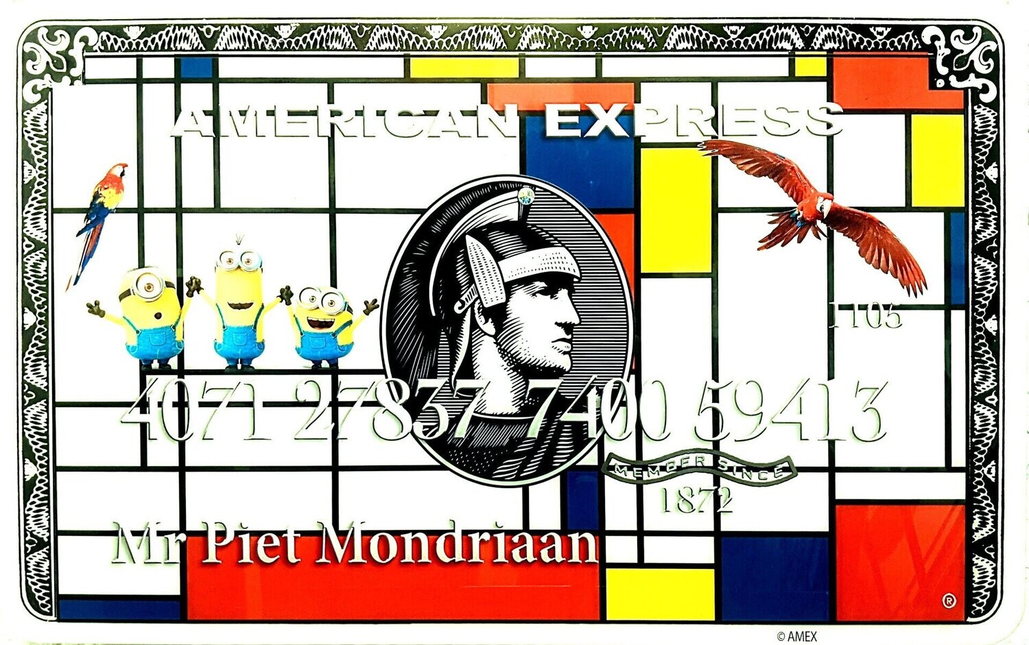 Mr P.Mondriaan AMEX
