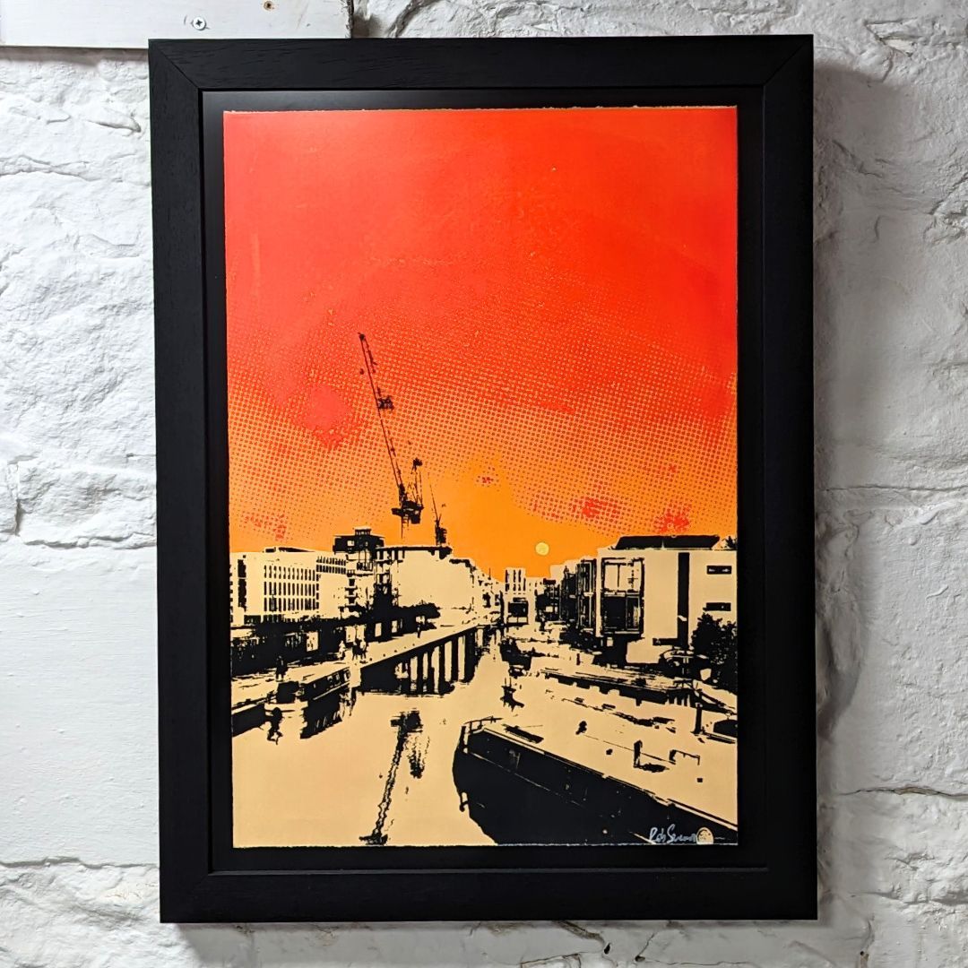 Sunset on Union Canal