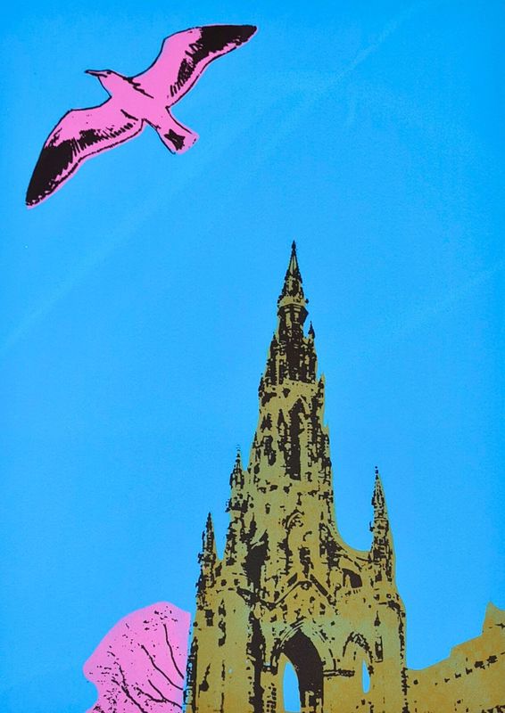 Scott Monument Print