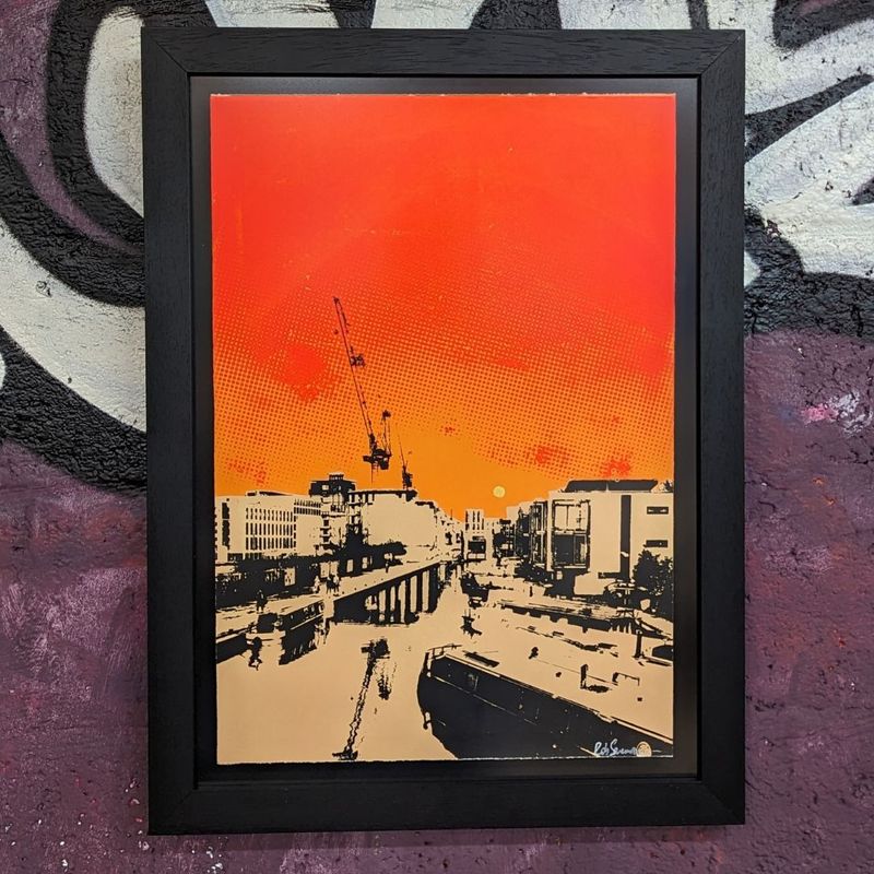 Sunset on Union Canal