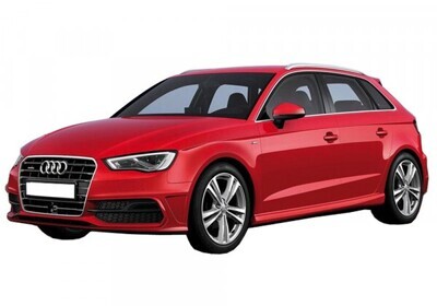 Vasca baule antiscivolo Audi A3 (8VA) Sportback 08.2012-03.2020