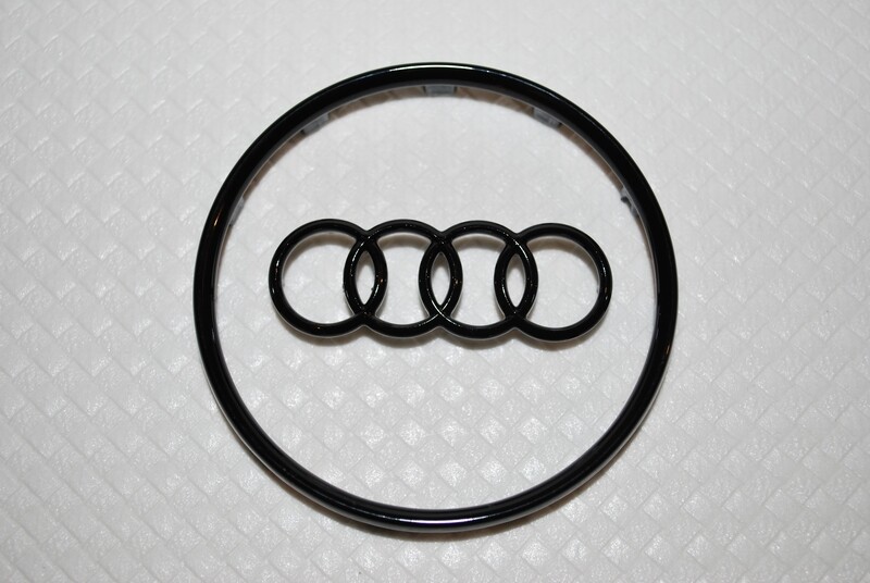 Logo e anello per volante Audi cover piccola new