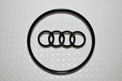 Logo e anello per volante Audi cover piccola new