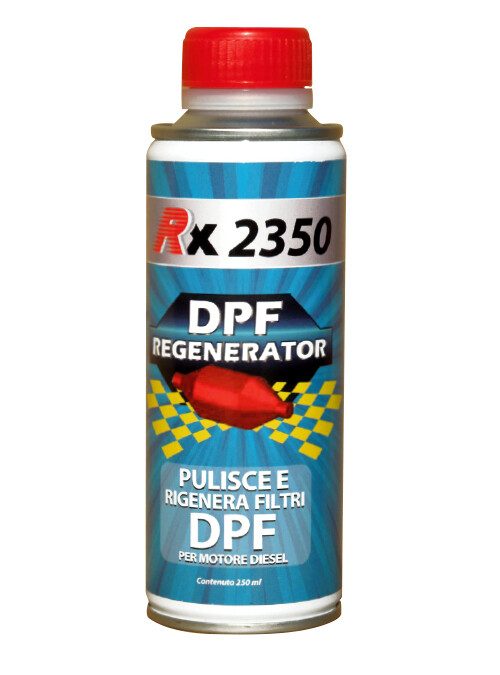 RX 2350 Additivo per motori Diesel con FAP, - additivo che pulisce e rigenera i filtri DPF dei motori diesel.