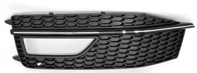 Coppia di griglie fendinebbia per paraurti Audi A4 S line B8 dal 2012 al 2016 (restyling)