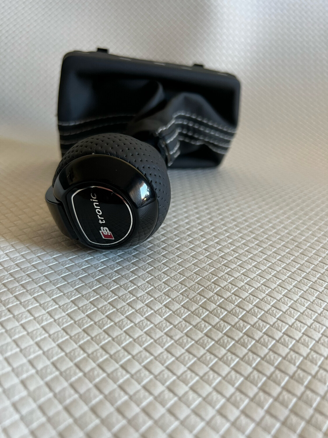 Pomelli Per Cambio Audi A4 Pomello Cambio Pelle Sacco Cambio Per Audi A3 8P A4 8K B8 A5 8T A6 C6 Pomellato Cambio Audi A4 - Foto 9