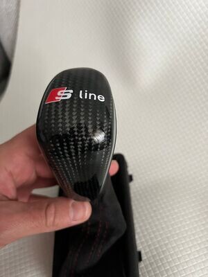 Pomello personalizzabile, per cambio S Tronic con cuffia per A6(2016-2018)               A7(2015-2018)