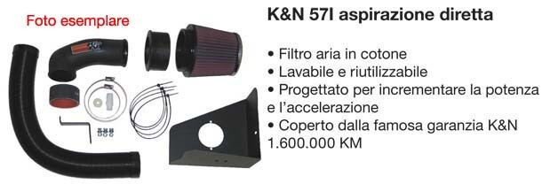 K&N Aspirazione diretta per Audi A3 8V  4.12> 
Versione: 2.0 TDI 110 - 136 - 143 - 150 - 184 cv