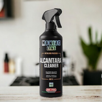 Alcantara Cleaner – Detergente Professionale per Alcantara e Tessuti Delicati | Pulizia Profonda Senza Aloni
